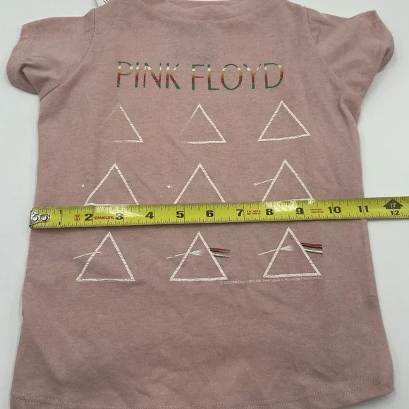 Dog Shirt PINK FLOYD Size Medium Pink Band T-Shirt Pet NEW Blended Collection - Picture 7 of 11